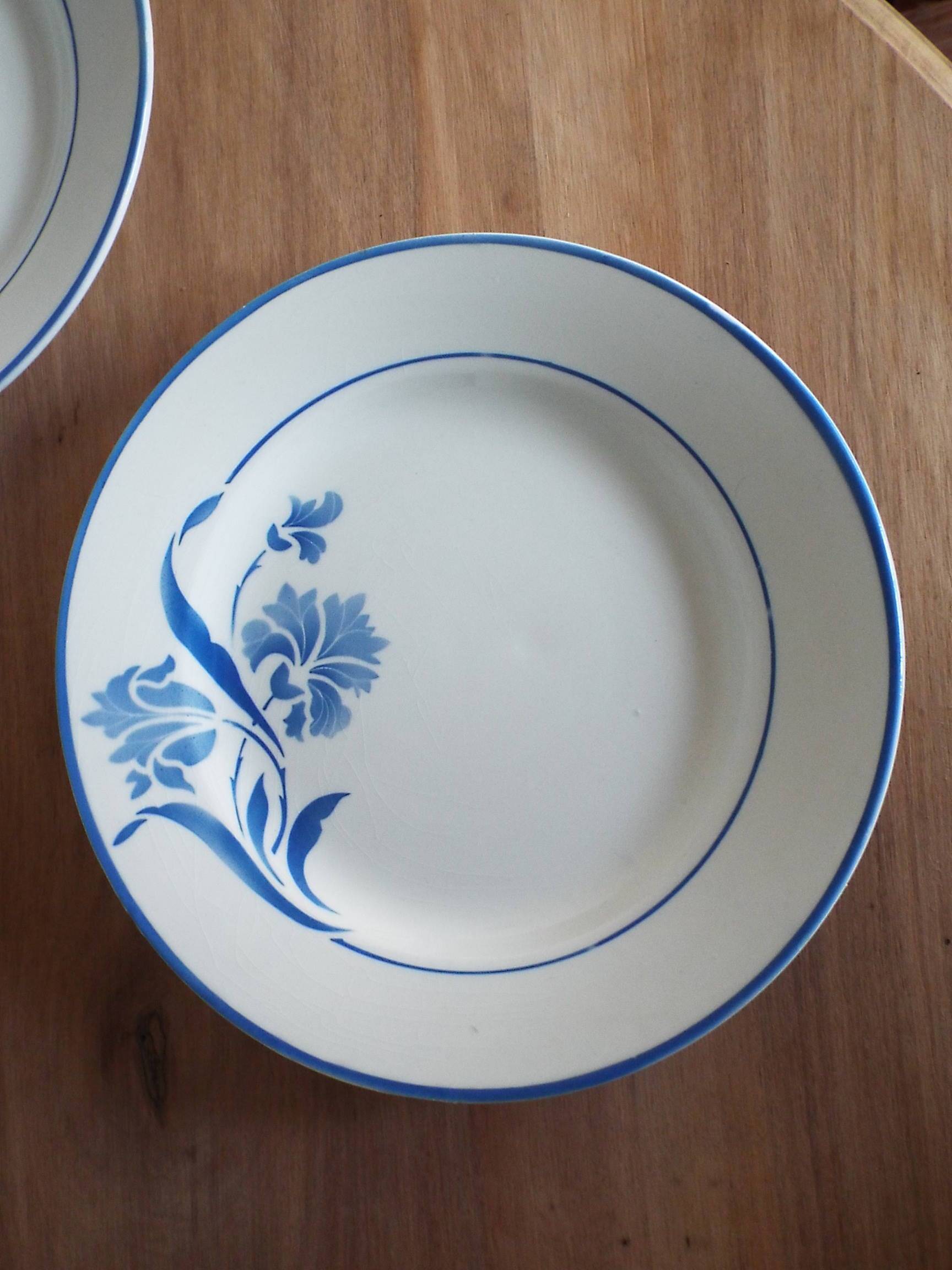 6 Gien Albéric dinner plates