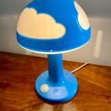 Mushroom lamp clouds Skojig Ikea blue design Henrik Preutz
