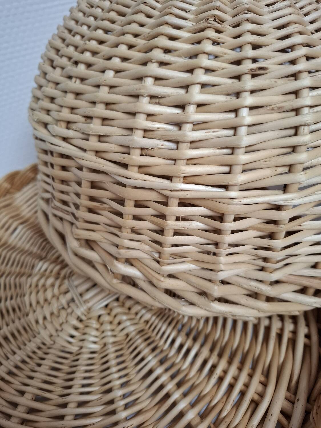 Tray and its vintage wicker bell
