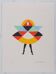 Sonia Delaunay : Carnaval, lithographie signée
