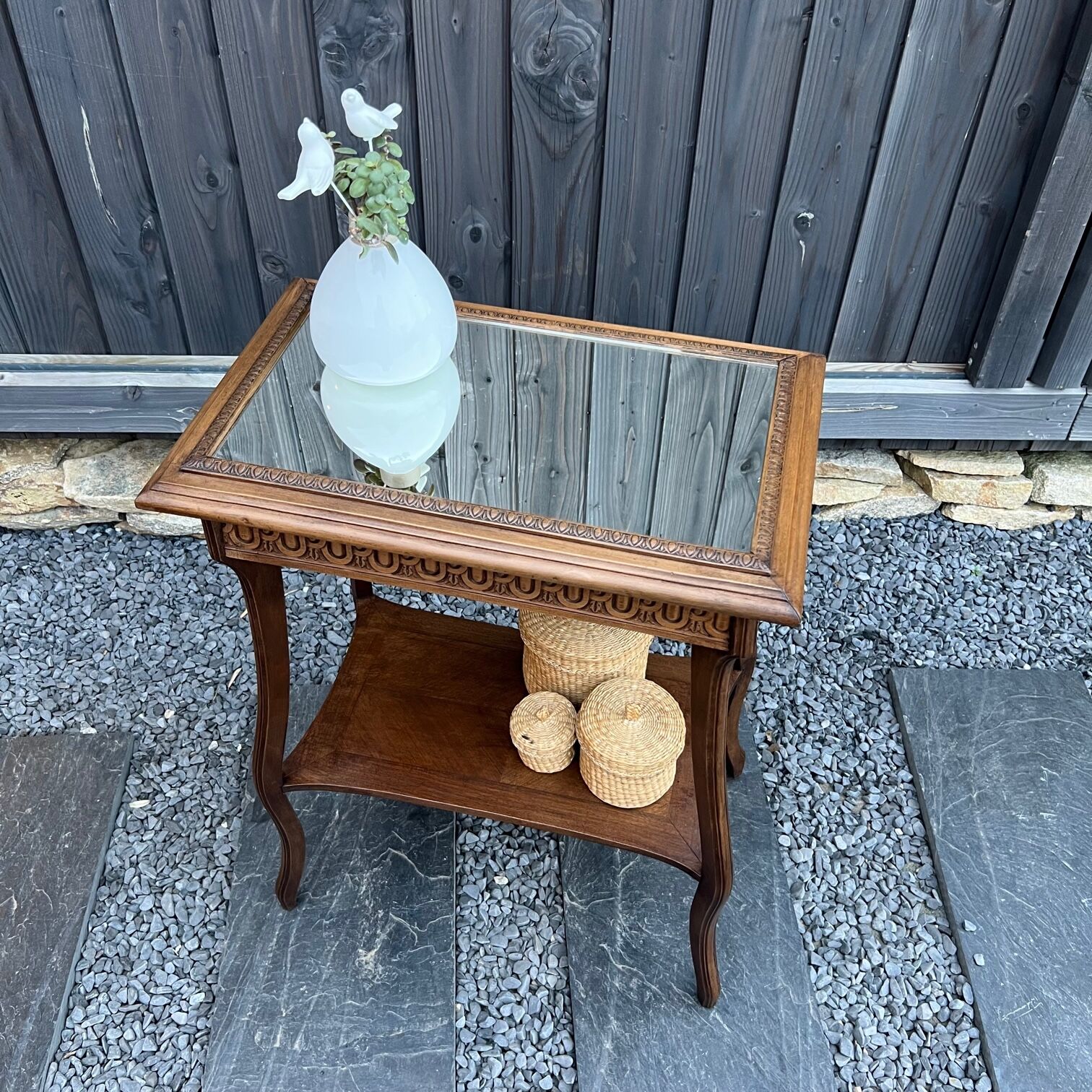 20s service with mirror tray