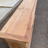 Restored solid wood buffet in the 18th-century Louis Philippe style, 180cm