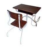 1-seater retro desk with satchel door