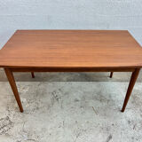 Teak table with extensions