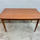 Table en teck avec rallonges