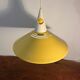 Memphis style metal pendant light from the 80s