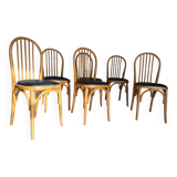 Set of 8 bistro chairs