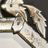 Octagonal Venetian Mirror, Italy – Early 20th Century