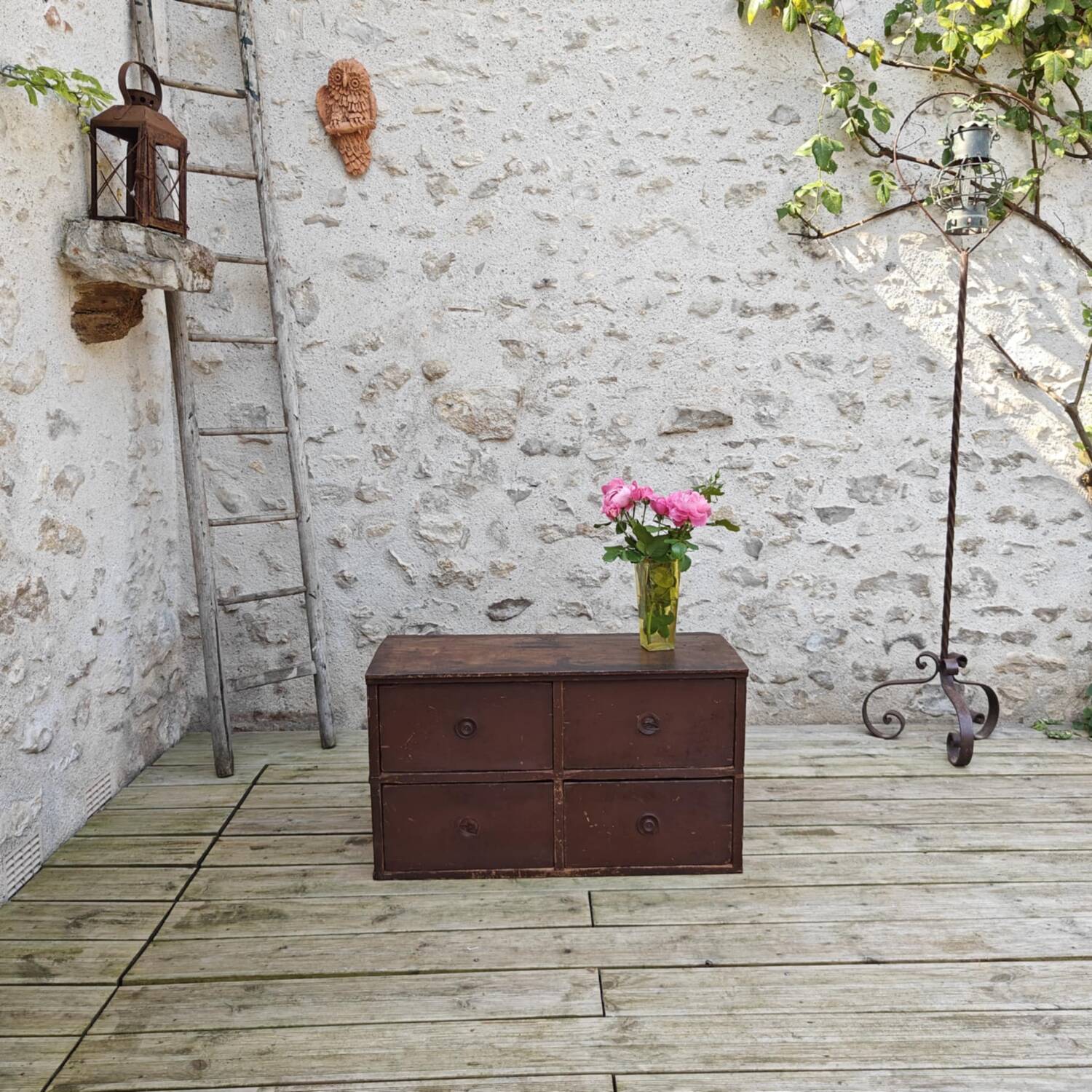 antique craft furniture with drawers