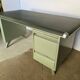 Bureau de direction métallique atal à 3 tiroirs industriel métal 1950