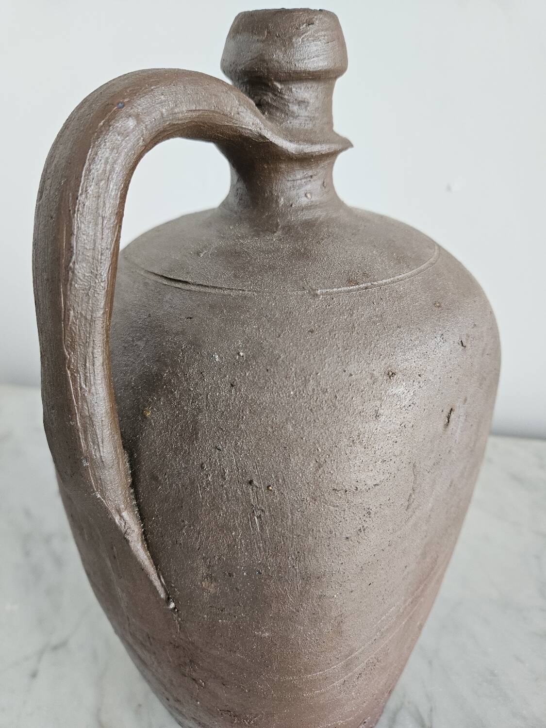 Antique clay jug