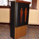 Bar en palissandre formica vintage 1960