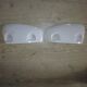 Set of 2 shelves vintage bathroom shelves 50s