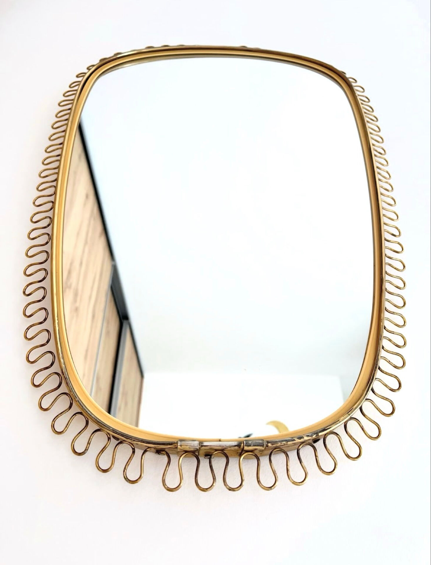 Vintage rear-view mirror