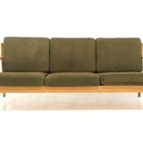 3-seater pine sofa, Sweden, 1970