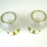 Belle paire de lampes de chevet Hollywood Regency par Doria Allemagne
