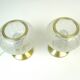 Beautiful Pair of Hollywood Regency bedside desk Lamps by Doria Germany