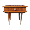 Table de chevet bois vernis années 60