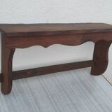 Shelving shelf pot holder vintage kitchen storage in rustic fir