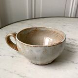 Lot of 4 coffee cups in sandstone