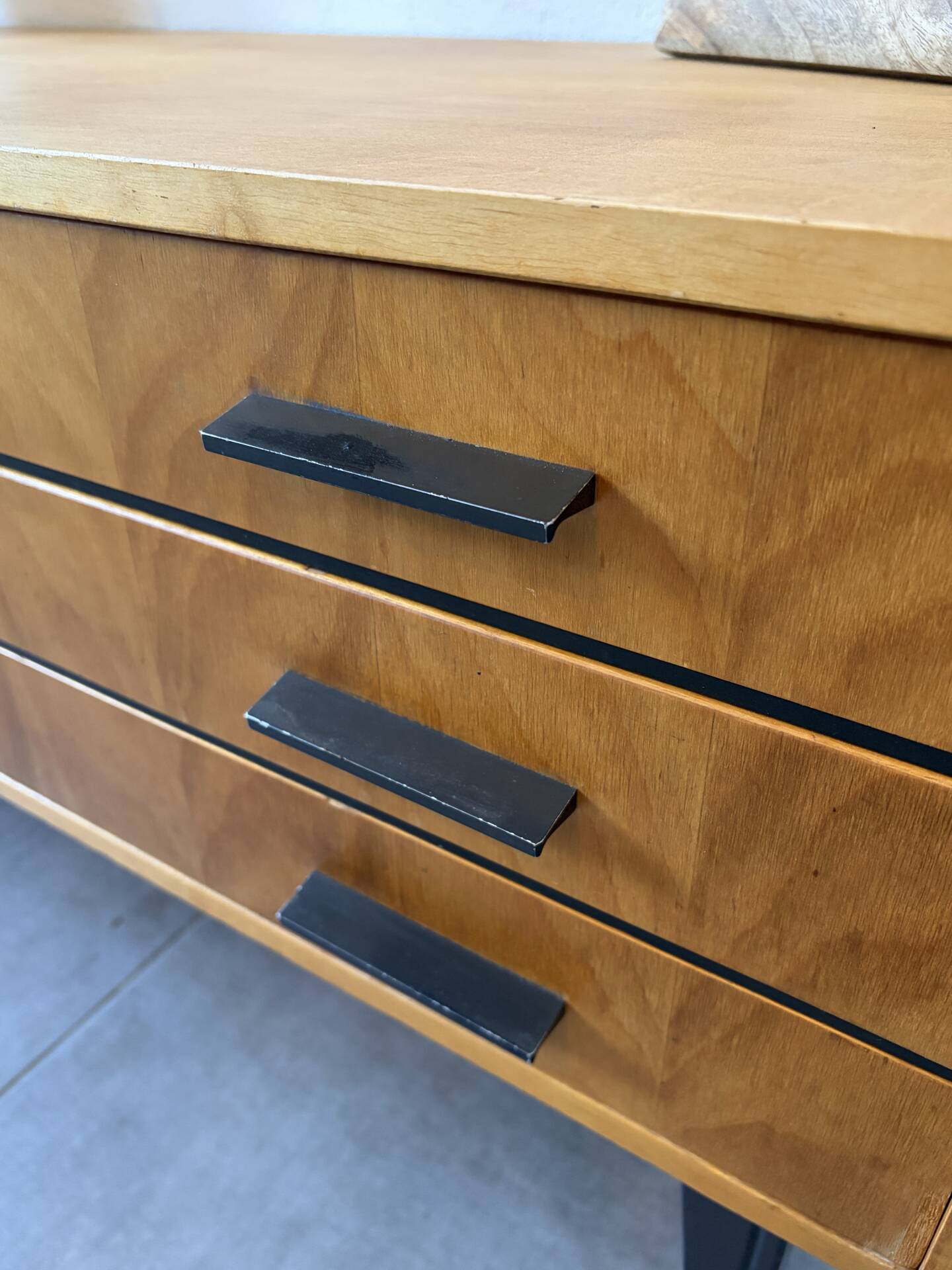 Enfilade vintage TV unit from the 1960s.