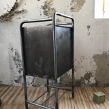 Industrial bedside table