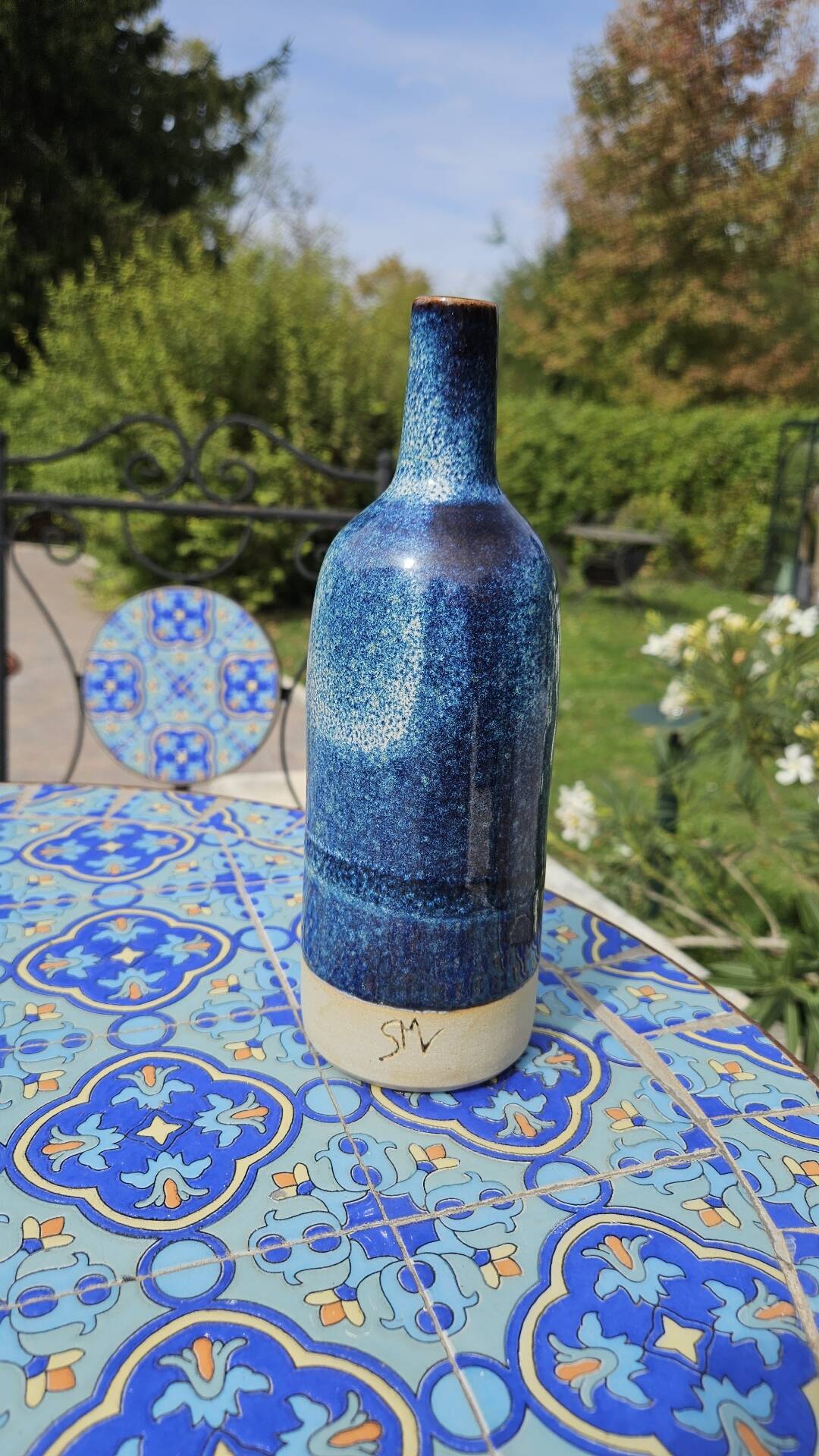Stoneware vase