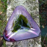 Blown glass cup from the 70s