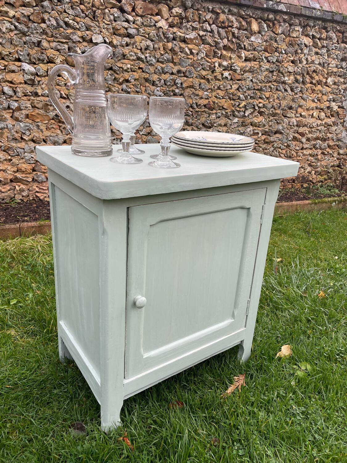 Parisian jam maker buffet vintage 1940 water green