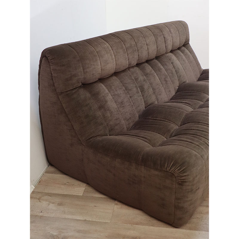 3-seater velvet sofa Steiner edition, 1970