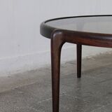 Large Mid-Century Coffee Table in Mahogany