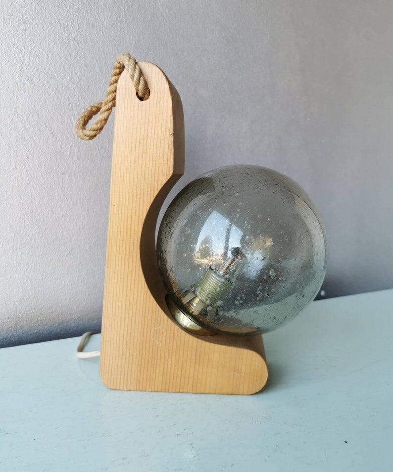 Vintage table lamp Temde Leuchten, 1970