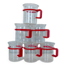 Set of 6 Bodum cups