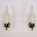 Pair of Mid-Century sconces, Italy 1950s