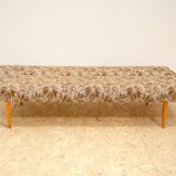 Lit de repos pliant du milieu du siècle par Miroslav Navrátil, années 1960, Tchécoslovaquie