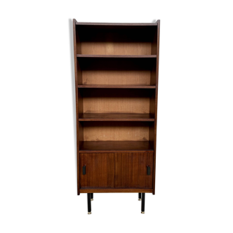 Vintage 1960s teak bookshelf