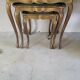 Vintage Venetian nesting table