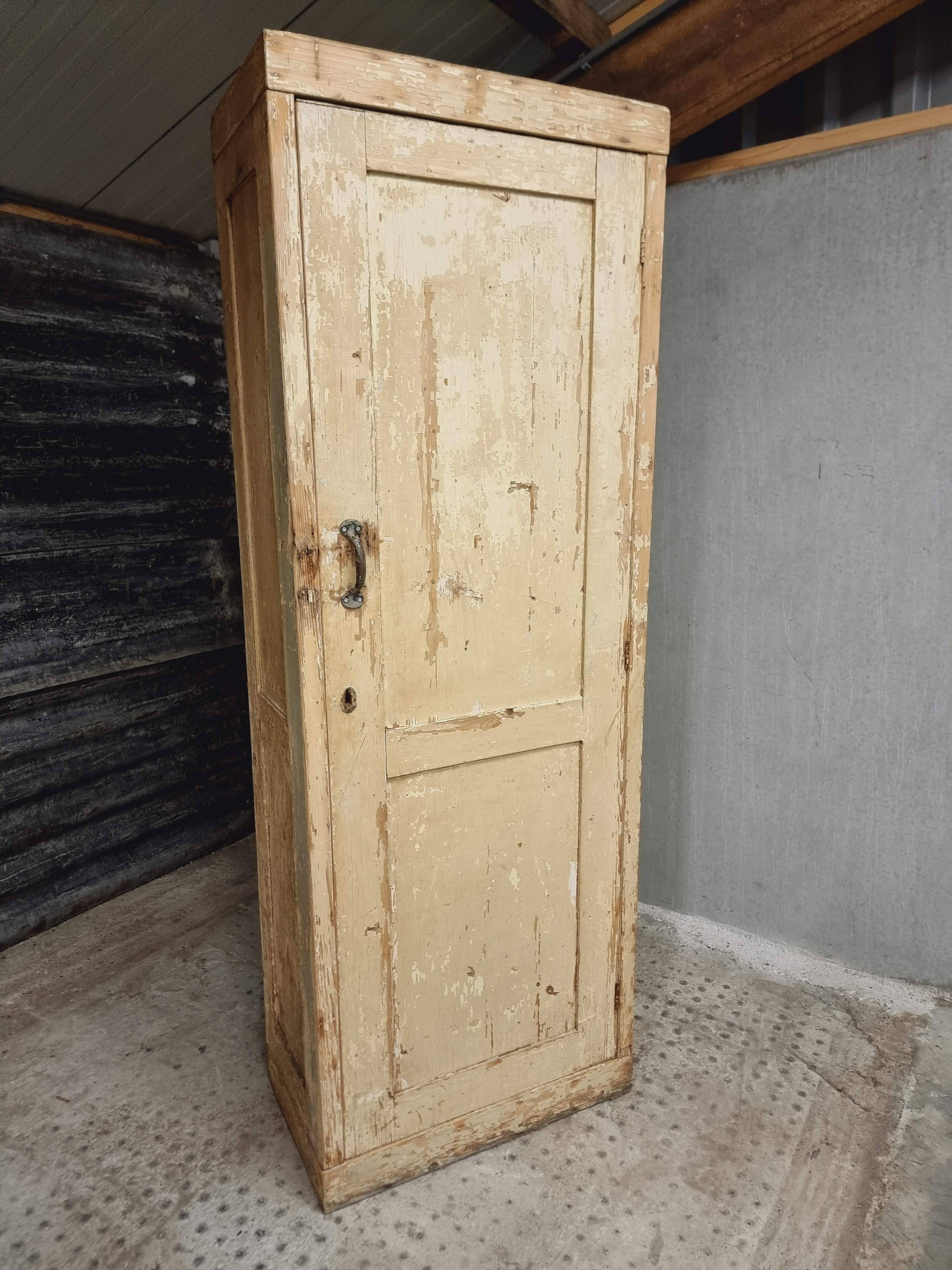 Antique cabinet wardrobe kitchen cupboard 72x200 cm