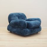 Blue armchair, Italian design, 1970s, production: Italy