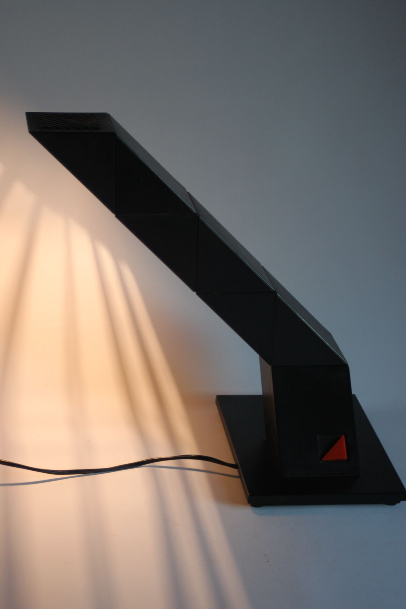 Zig Zag desk lamp by Shui Shan for Elite Lighting, 1980s