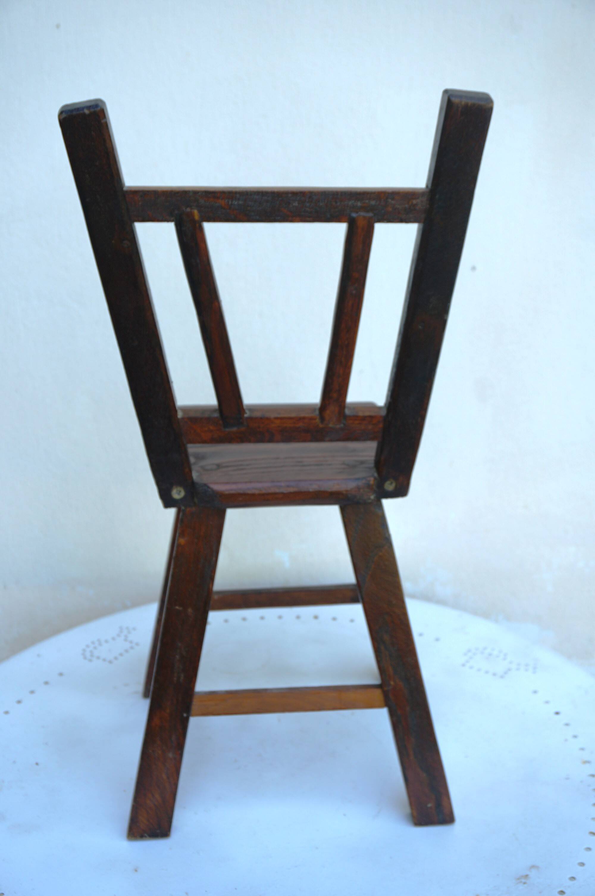 rustic children's chair