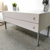 Bedside chest of drawers vintage design 1970