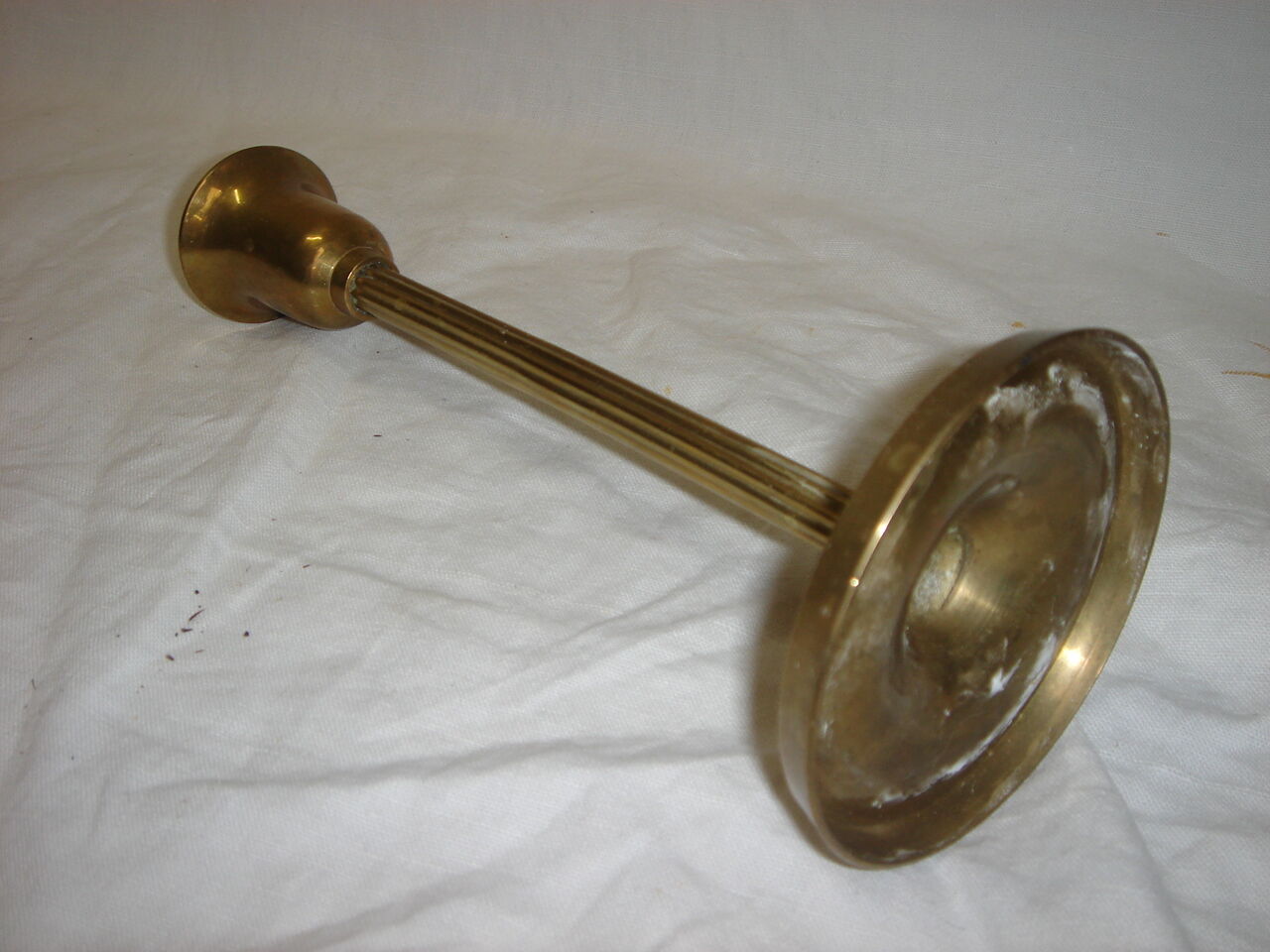 Copper candlestick