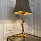 Sculptural bronze lamp, Fondica, Paris