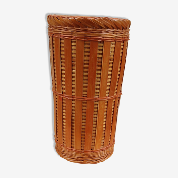 Vase, basket for bamboo ikebana