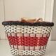 Panier scoubidou vintage