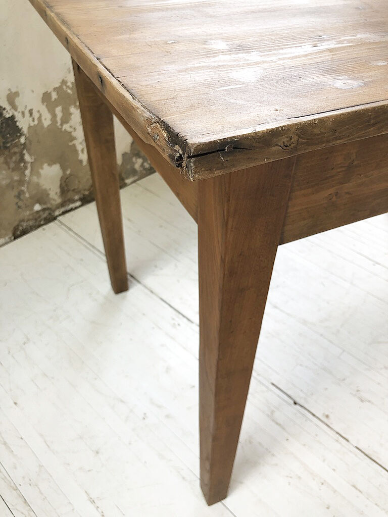 Pine and oak farm table