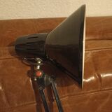 Black vintage architect lamp in its box