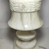 Par de lámparas de mármol. España, 1960s.