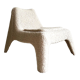 Fauteuil chauffeuse en moumoute peau de mouton